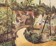 Paul Cezanne Strabenbiegung oil painting on canvas
